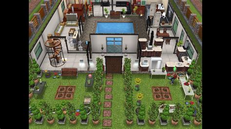 Sims Freeplay Modern House Design