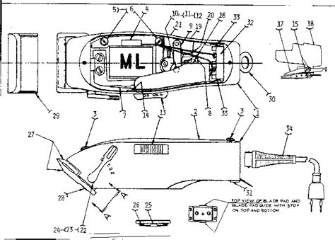 Andis Clipper Parts Diagram - General Wiring Diagram