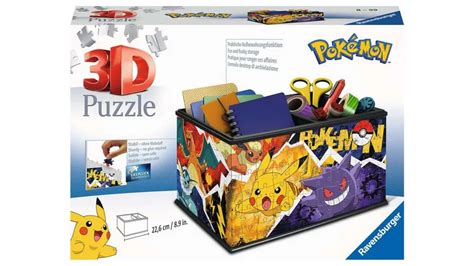 Ravensburger Puzzle 3D Puzzles Aufbewahrungsbox Pokémon 216 Teile