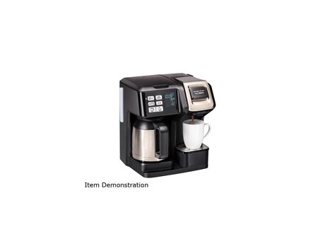 Hamilton Beach 49966 Black FlexBrew Trio Coffee Maker With Thermal