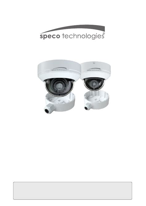 User Manual Speco Technologies VLD9M English 8 Pages