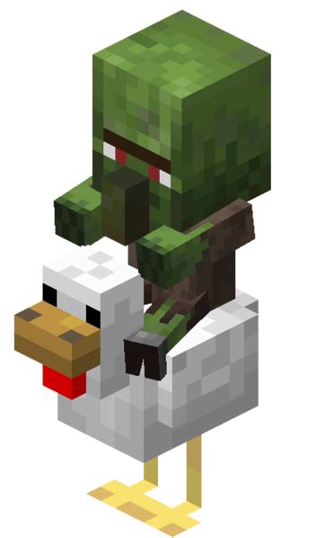 File Chicken Plains Zombie Jockey Png Official Minecraft Wiki