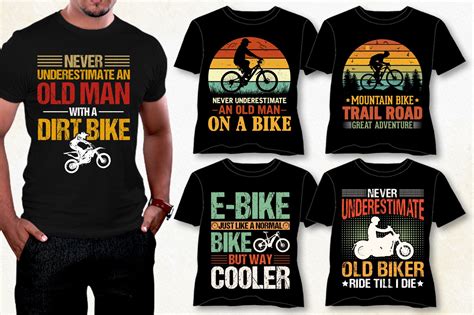 Biker T Shirt Design Bundle For Pod Graphic By T Shirt Design Bundle