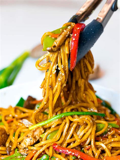 The Best Chicken Lo Mein Drive Me Hungry