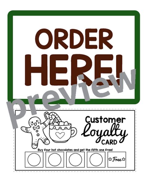 Hot Chocolate Stand Pretend Play Kit Gift Of Curiosity