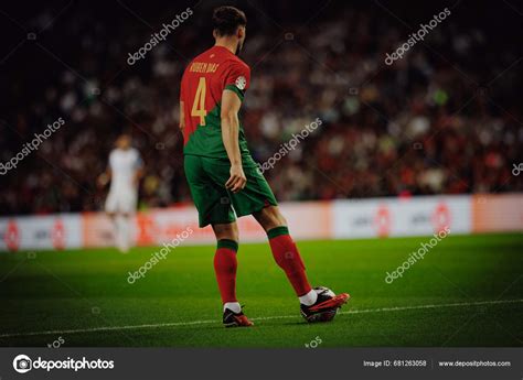 Ruben Dias Uefa Euro 2024 Qualifying Game National Teams Portugal ...