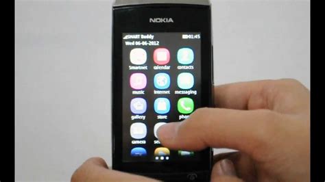 Nokia Asha Turn Off On Data Roaming Youtube