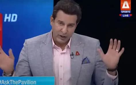 Wasim Akram Got Angry After Seeing The Tweet Video Went Viral