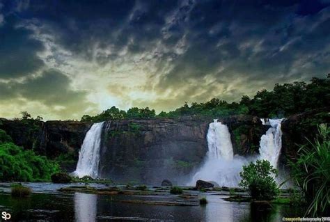 #AthirapallyWaterfalls – The #Niagra of #Kerala. #Athirapally Waterfall is the largest # ...