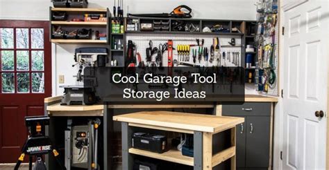 15 Cool Garage Tool Storage Ideas - Garagehold