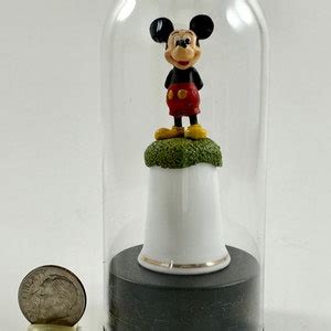 Vintage 1990s Sterling Classic Disney Mickey Mouse Pewter Porcelain