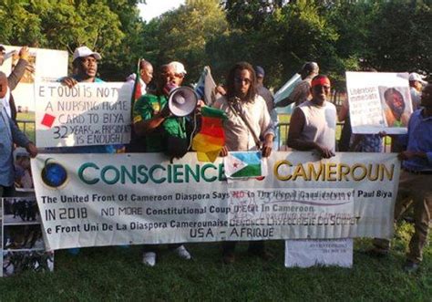 Cameroun USA La diaspora camerounaise vomit Paul Biya à Washington