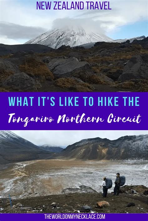 What it's Like to Hike the Tongariro Northern Circuit - The World on my ...