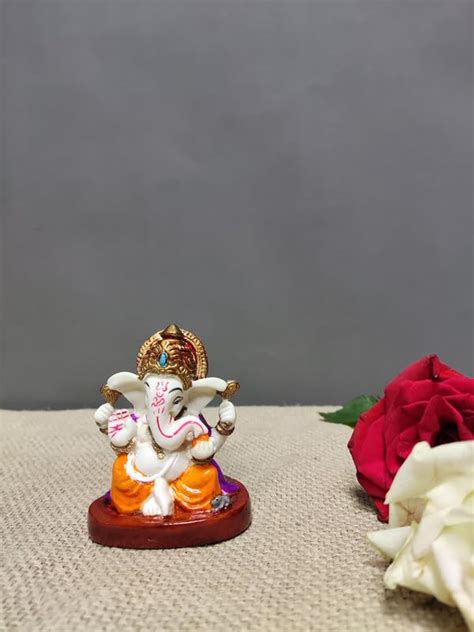 Buy PRATIMA Ganpati Ganesha Murti For Gift Home Car Dashboard Office