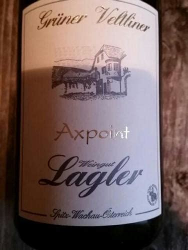 Weingut Lagler Axpoint Gr Ner Veltliner Vivino Us