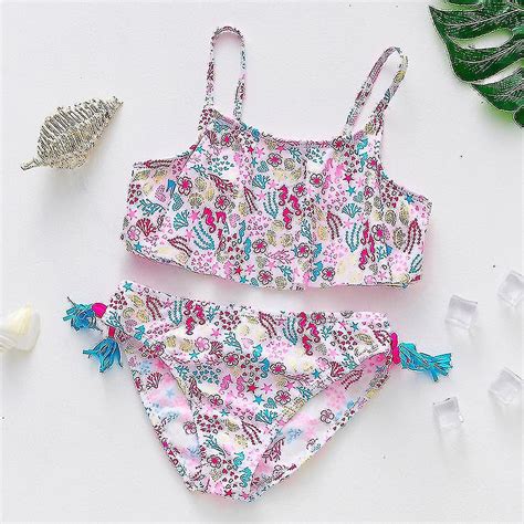 y Piger Badedragt Høj Kvalitet Piger Badetøj To Stykker Børn Bikini Sæt Biquini Infantil