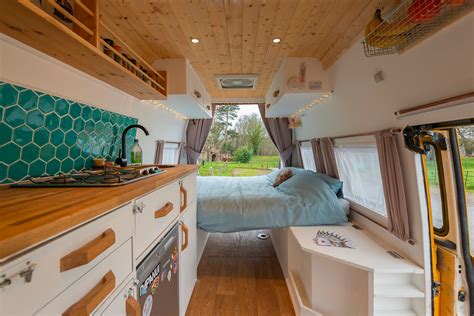 Gloriously Camper-van with cool, modern and funky urban interior stylings.