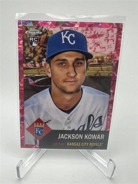 Topps Chrome Platinum Anniv Fuschia Toile Sp Jackson