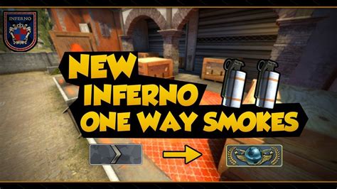 Csgo Inferno One Way Smokes Youtube