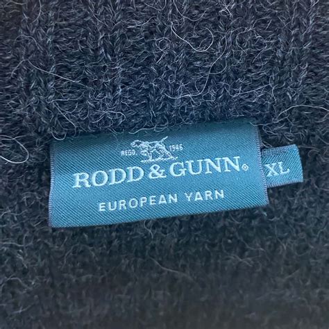 Rodd Gunn Mens Jumpers With Quarter Zip Size XL S