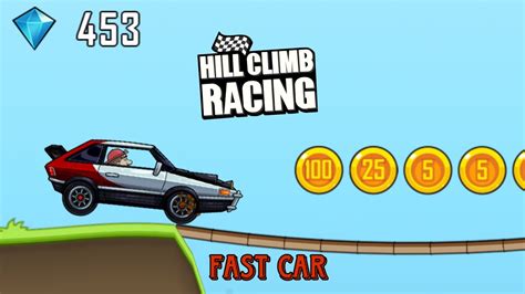 The Fastest Car In Hill Climb Racing Youtube