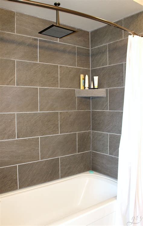 How To Tile Your Bathroom Walls A Fun Diy Project The Urban Decor