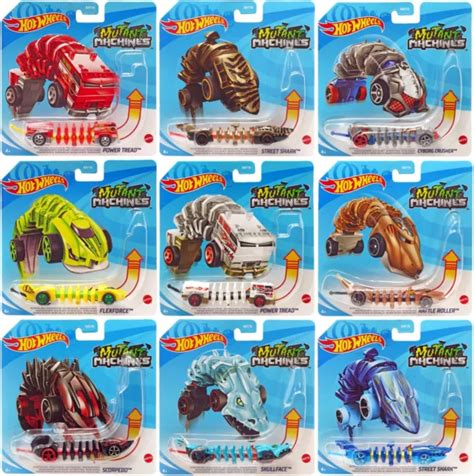 Mattel Hot Wheels Mutant Machines Asst Bby Assortment Choose Own Picclick Uk