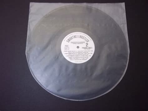 50 12inch Record Inner Sleeves Round Bottom Plastic 12 Lp Vinyl