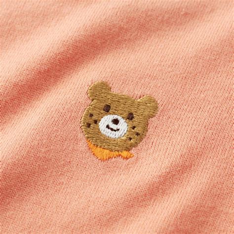 HOT BISCUITS ミキハウス Everyday Seriesワンポイント 半袖ボディシャツ 白 アイボリー オレンジ マルチカラー