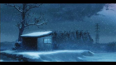 Anime Scenery Snow