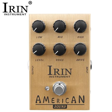 Irin An Simulador De Amplificador De Sonido Americano Pedal De