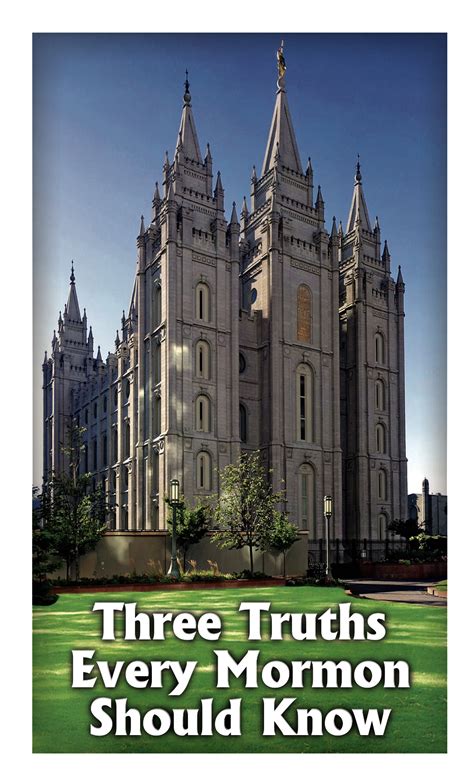 “Three Truths Every Mormon Should Know!!!” | JESUSAVESISRAEL