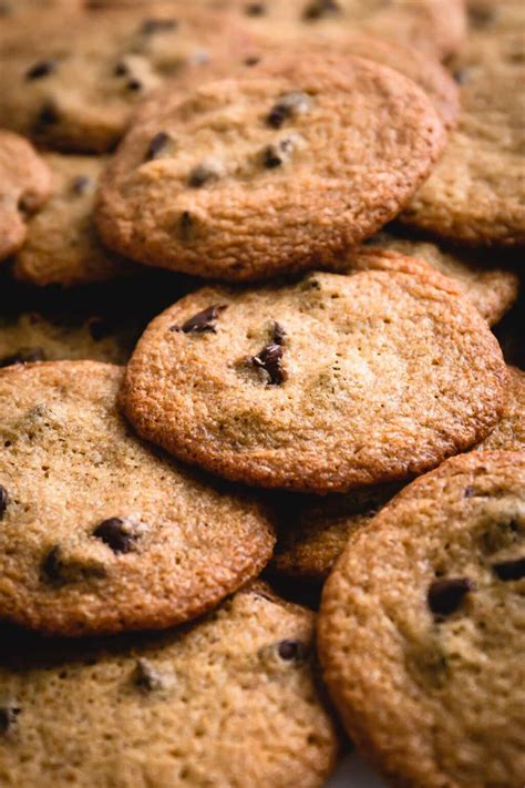 Thin And Crispy Chocolate Chip Cookies ~sweet And Savory