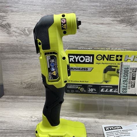 Ryobi One Hp Volt Multi Tool Brushless Cordless Pblmt B Tool Only