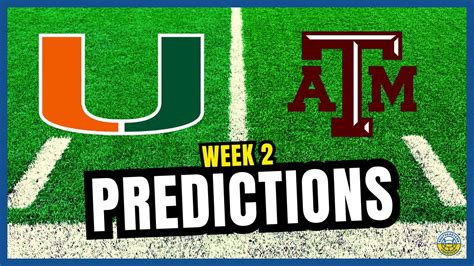 Miami Vs Texas A M PREDICTIONS 2023 College Football Predictions