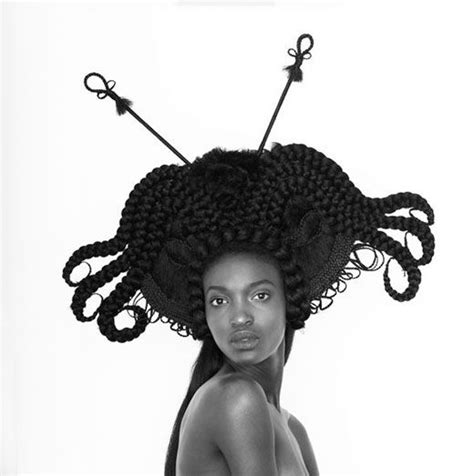 Hair Sculptures By Tresse Agoche Black Beauties Creative Hairstyles