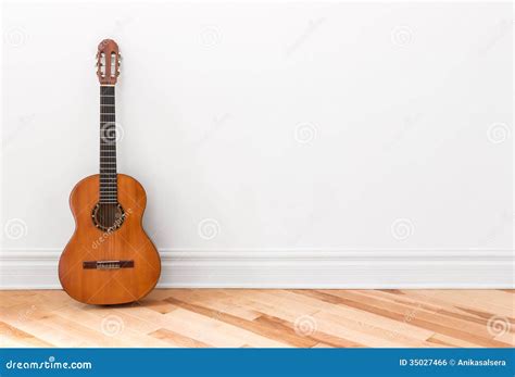 Classical Guitar With Sheet Music Royalty-Free Stock Photo | CartoonDealer.com #1109301