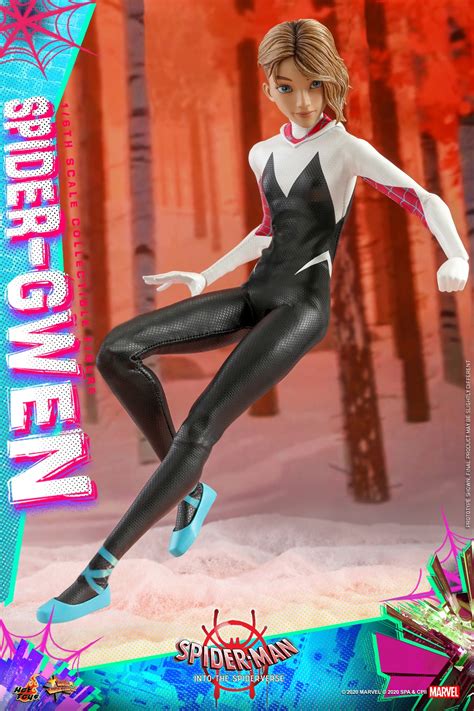 Spider Man Into The Spider Verse Spider Gwen Figure By Hot Toys The Toyark News