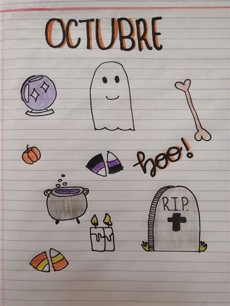 Portadas De Octubre Dise Os Creativos Ideas Bonitas Dibujos F Ciles