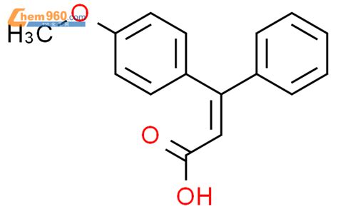 528852 26 8 2 PROPENOIC ACID 3 4 METHOXYPHENYL 3 PHENYL 2E 化学式