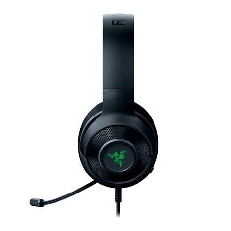 Headset Gamer Razer Kraken X Usb Led Verde Drivers 40mm Patoloco