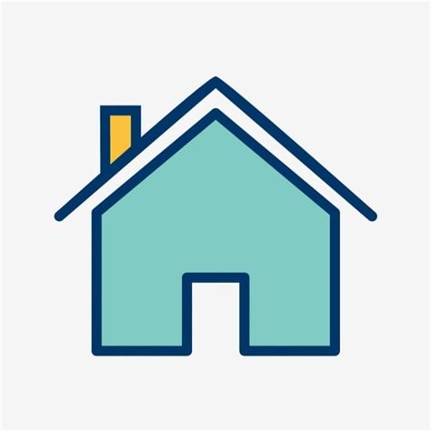 House Icon Clipart PNG Images, Vector House Icon, House Icons, House ...