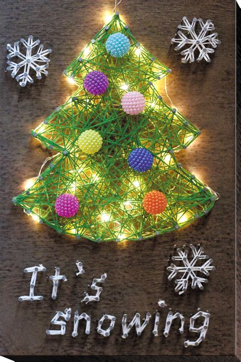 Купить АВС-014 - Набор стринг-арт Ёлка | Мамино лукошко