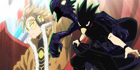 MHA Tokoyami And Hawks Get Their Long Awaited Team Up Vs All For One