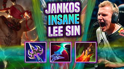 JANKOS IS INSANE WITH LEE SIN G2 Jankos Plays Lee Sin Jungle Vs