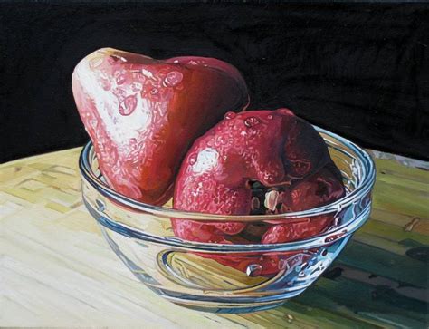 Wax Apple Painting By Huey Chih Ho Saatchi Art