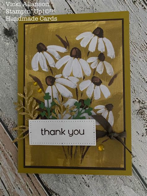 Stampin Up Fresh As A Daisy Timeless Arrangement In Daisy