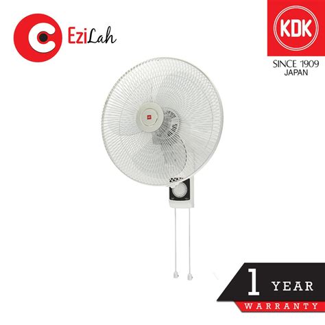 KDK Wall Fan White 16 KU408 Shopee Malaysia