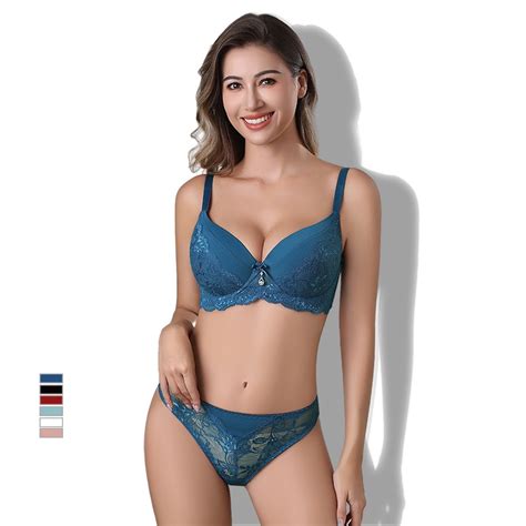 Z D Lingerie Conjunto Plus Size Aro Renda E Bojo Calcinha Fio Dental D Shopee Brasil