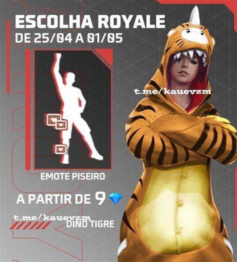 Free Fire Novo Emote Piseiro Dispon Vel No Escolha Royale Saiba Mais